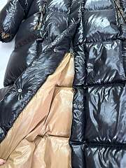 Moncler long black jacket 02 - 5