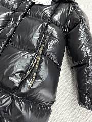 Moncler long black jacket 02 - 3