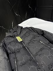 Men Jumbo GG canvas down jacket black - 6
