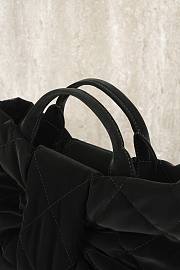 Chanel Bow bag black velvet fabric size 26x15x5cm - 6