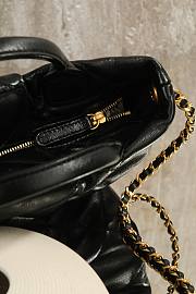 Chanel Bow bag black Soft leather size 26x15x5cm - 6