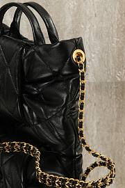Chanel Bow bag black Soft leather size 26x15x5cm - 4