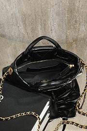 Chanel Bow bag black Soft leather size 26x15x5cm - 3