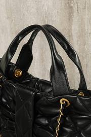 Chanel Bow black Soft leather size 38x25x5cm - 5