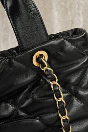 Chanel Bow black Soft leather size 38x25x5cm - 3