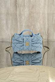 Chanel Bow bag denim size 26x15x5cm - 1