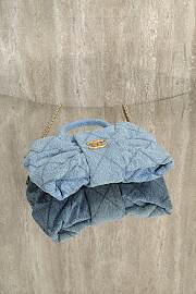 Chanel Bow bag denim size 26x15x5cm - 5