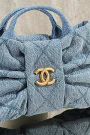 Chanel Bow bag denim size 26x15x5cm - 2