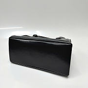 MiuMiu Solitaire shiny leather bag black size 28x19.5x11cm - 6