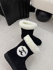 Chanel black Fur boots - 6
