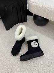 Chanel black Fur boots - 2