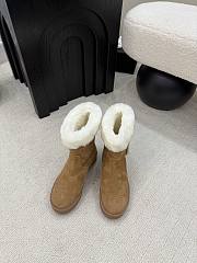 Chanel brown Fur boots - 6