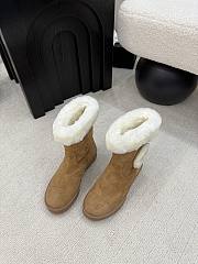 Chanel brown Fur boots - 5