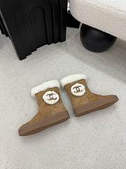 Chanel brown Fur boots - 3