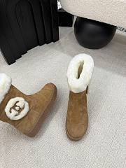 Chanel brown Fur boots - 2