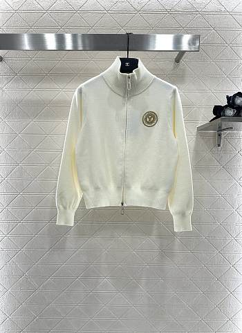 Louis Vuitton wool jacket white