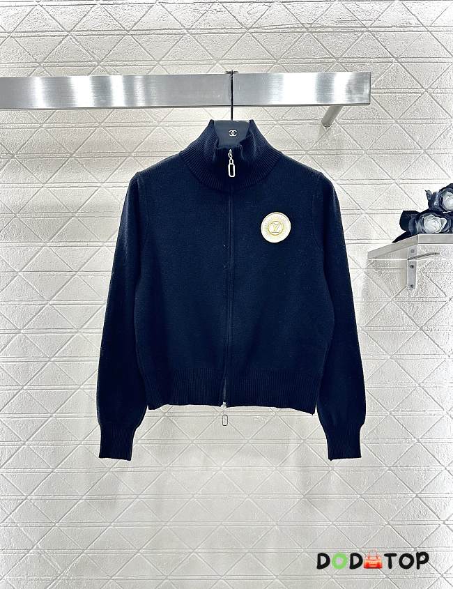Louis Vuitton wool jacket blue - 1