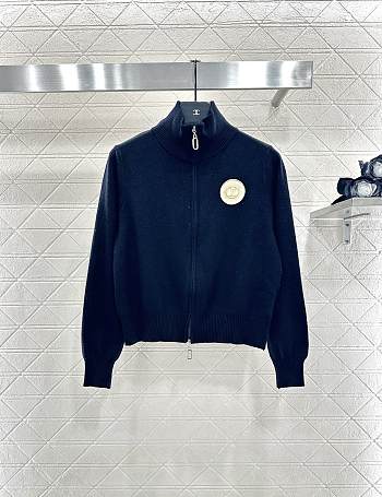 Louis Vuitton wool jacket blue