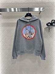 Louis Vuitton hoodie gray - 1
