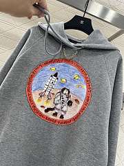 Louis Vuitton hoodie gray - 5