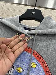 Louis Vuitton hoodie gray - 4