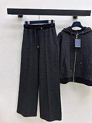 Louis Vuitton a long-sleeve pants set black - 01 - 2
