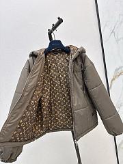 Louis Vuitton down jacket gray - 5