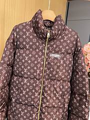 Louis Vuitton puffer coat brown - 5