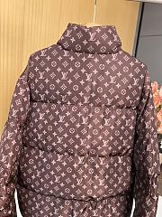 Louis Vuitton puffer coat brown - 3
