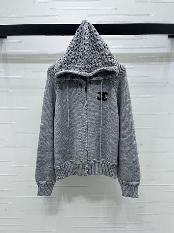 Chanel jacket gray