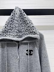 Chanel jacket gray - 4