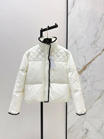 Chanel down jacket white