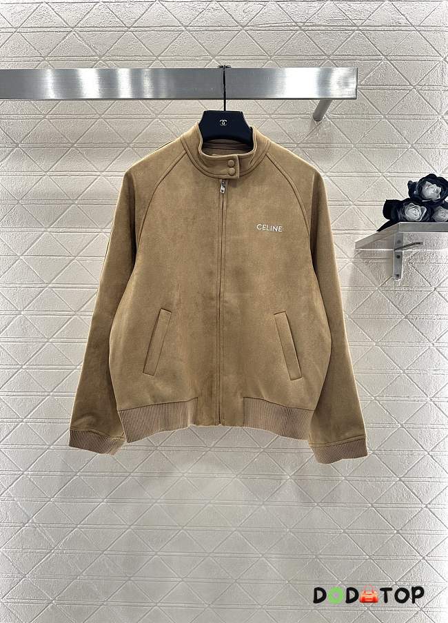 Celine suede jacket brown - 1