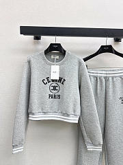 Celine a long-sleeve pants set gray - 5