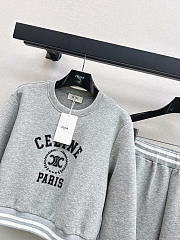 Celine a long-sleeve pants set gray - 3