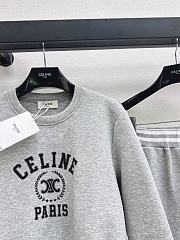 Celine a long-sleeve pants set gray - 2