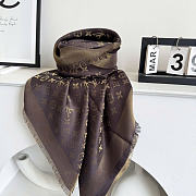LV scarf - 140 x 140cm - 5