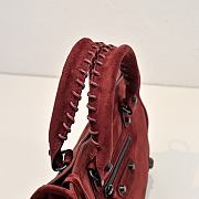 Balenciaga motorcycle bag size 30×20×10cm - 4
