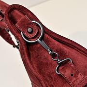 Balenciaga motorcycle bag size 30×20×10cm - 3
