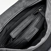Balenciaga motorcycle gray bag size 30×20×10cm - 3