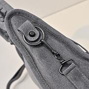 Balenciaga motorcycle gray bag size 30×20×10cm - 2