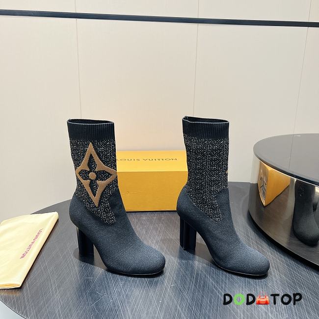 Louis vuitton 1ADAR7 Silhouette Ankle Boot black  - 1