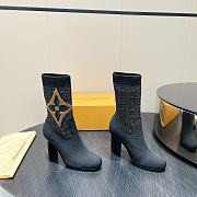 Louis vuitton 1ADAR7 Silhouette Ankle Boot black  - 1
