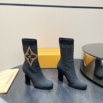 Louis vuitton 1ADAR7 Silhouette Ankle Boot black 