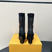 Louis vuitton 1ADAR7 Silhouette Ankle Boot black  - 4