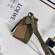 Loewe Puzzle green bag size 24x10.5x16 cm - 4