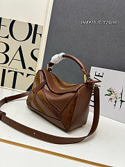 Loewe Puzzle  brown bag size 24x10.5x16 cm - 02 - 5