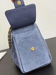 Chanel 25 Blue bag size 40x30x15 cm - 3