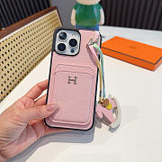 Hermes phone case pink - 5