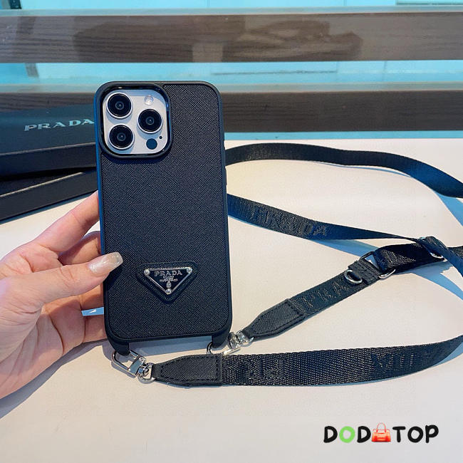 Prada phone case black - 1